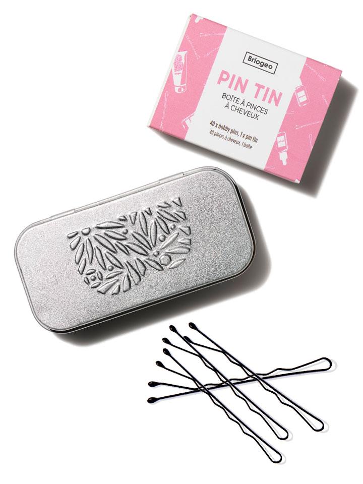 Briogeo Hair Care Pin Tin (Black) Default Title | Real Beauty Outlet