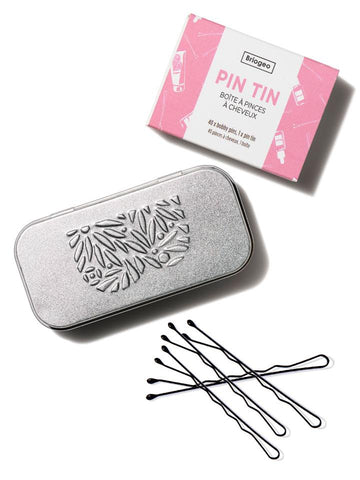 Briogeo Hair Care Pin Tin (Black) Default Title | Real Beauty Outlet