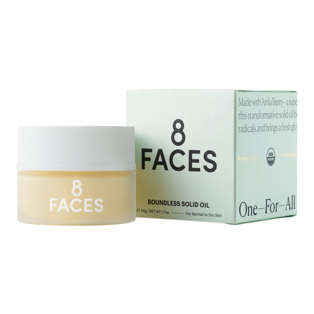 8 Faces Boundless Solid Oil 1.7 oz/ 50g | Real Beauty Outlet