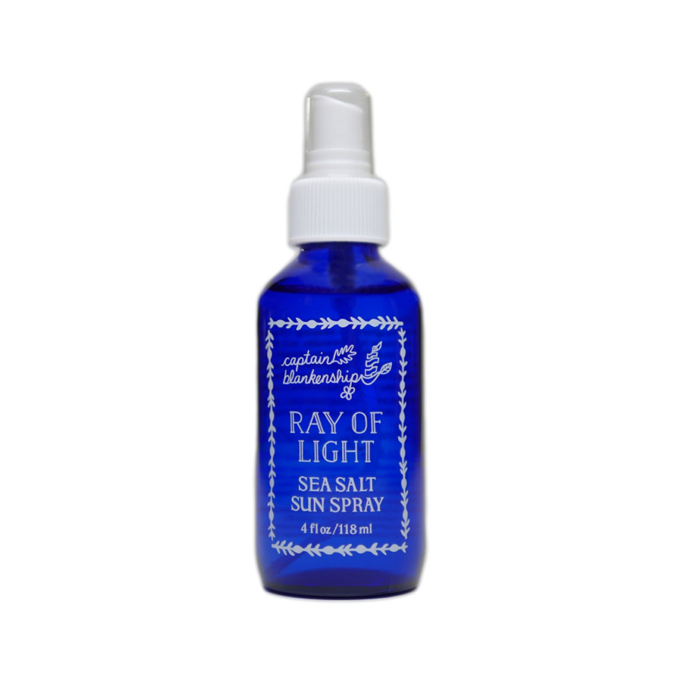 Captain Blankenship Ray of Light Sea Salt Sun Spray 4 oz | Real Beauty Outlet