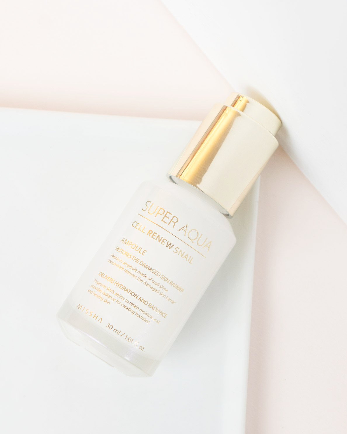 MISSHA Super Aqua Cell Renew Snail Ampoule Default Title | Real Beauty Outlet