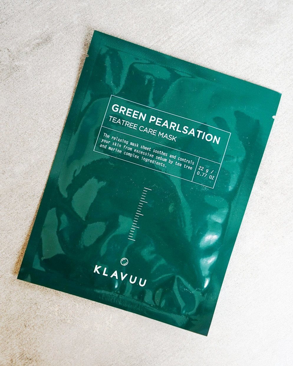 KLAVUU Green Pearlsation Teatree Care Mask Default Title | Real Beauty Outlet