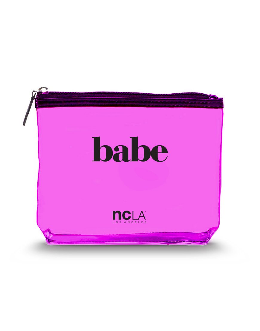 ncla Babe Zip Pouch Default Title | Real Beauty Outlet