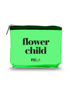 ncla Flower Child Zip Pouch Default Title | Real Beauty Outlet