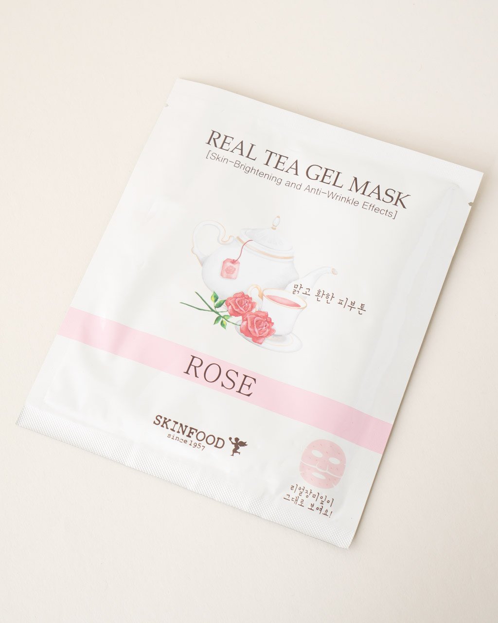 SKINFOOD Real Tea Gel Mask - Rose Default Title | Real Beauty Outlet