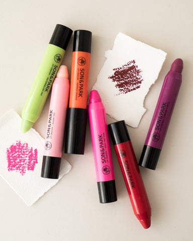 SON & PARK Lip Crayon 01 Kissy Tint Pink | Real Beauty Outlet