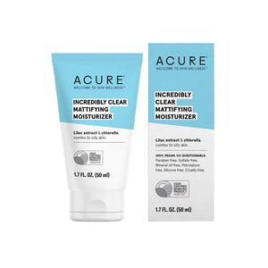 Acure Incredibly Clear Mattifying Moisturizer 1 OZ | Real Beauty Outlet