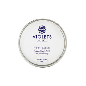 Violets are Blue Foot Salve 2.2 oz | Real Beauty Outlet