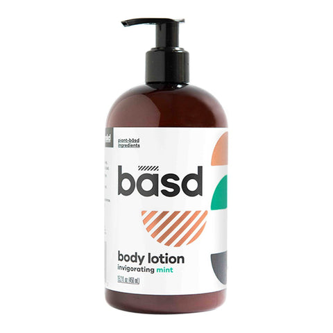 basd body care Invigorating Mint Body Lotion 15.2 OZ / 450 ML | Real Beauty Outlet