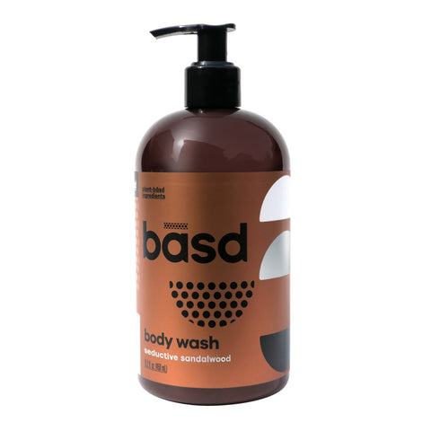 basd body care Seductive Sandalwood Body Wash 15.2 fl oz / 450 ml | Real Beauty Outlet