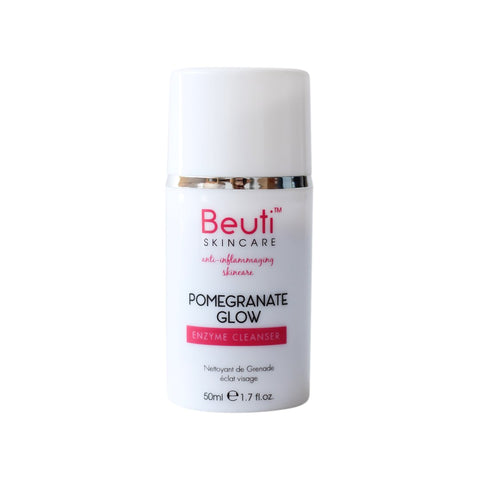 Beuti Skincare Pomegranate Glow Enzyme Cleanser 1.7 fl oz | Real Beauty Outlet