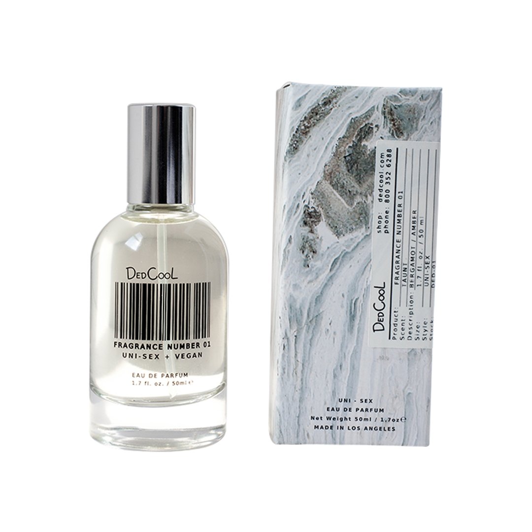 DedCool Fragrance 01 “Taunt”: Bergamot/ Amber/ Vanilla 1.7 fl oz / 50 ml | Real Beauty Outlet