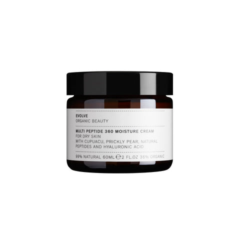 Evolve Organic Beauty Multi Peptide 360 Moisture Cream 2 oz / 60 ml | Real Beauty Outlet