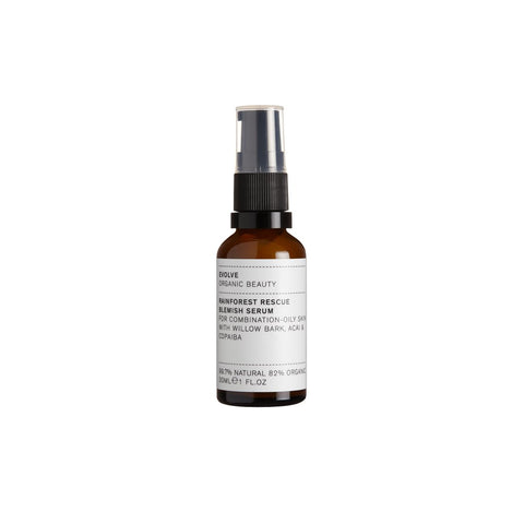 Evolve Organic Beauty Rainforest Rescue Blemish Serum 1 fl oz | Real Beauty Outlet