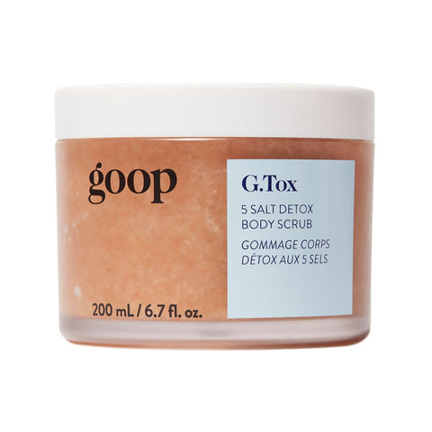 Goop G.Tox 5 Salt Detox Body Scrub 6.7 oz / 200 ml | Real Beauty Outlet