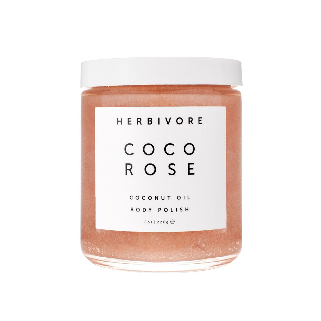 Herbivore Botanicals Coco Rose Body Polish 8 oz | Real Beauty Outlet