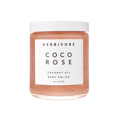 Herbivore Botanicals Coco Rose Body Polish 8 oz | Real Beauty Outlet