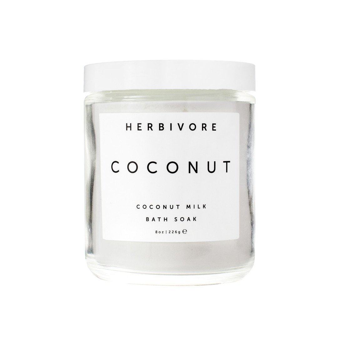 Herbivore Botanicals Coconut Bath Soak 8 oz | Real Beauty Outlet