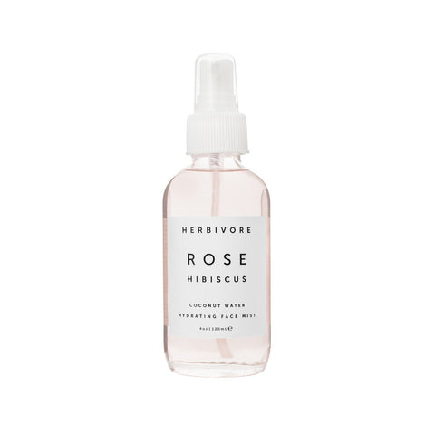 Herbivore Botanicals Rose Hibiscus Face Mist 4 oz | Real Beauty Outlet