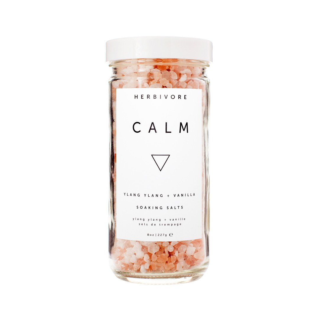 Herbivore Botanicals Calm Dead Sea Bath Salts 8 oz | Real Beauty Outlet