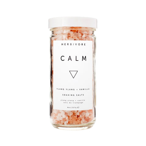 Herbivore Botanicals Calm Dead Sea Bath Salts 8 oz | Real Beauty Outlet