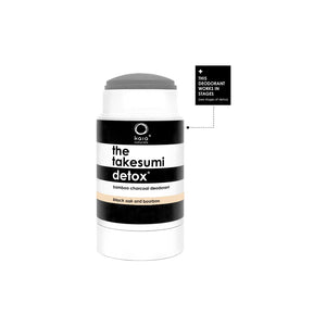 Kaia Naturals The Takesumi Detox Charcoal Deodorant Black Oak & Bourbon 2.29 oz | Real Beauty Outlet