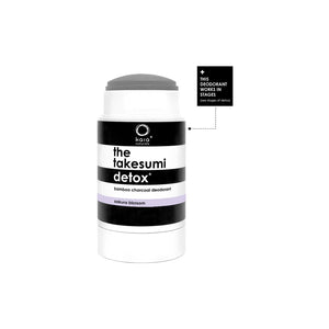 Kaia Naturals The Takesumi Detox Charcoal Deodorant Sakura Blossom 2.29 oz | Real Beauty Outlet