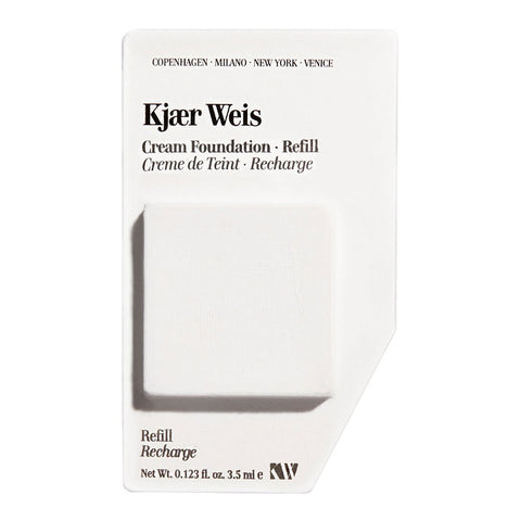 Kjaer Weis Kjaer Weis Cream Foundation Refill Delicate (for medium-deep to deep skin with golden undertones) | Real Beauty Outlet
