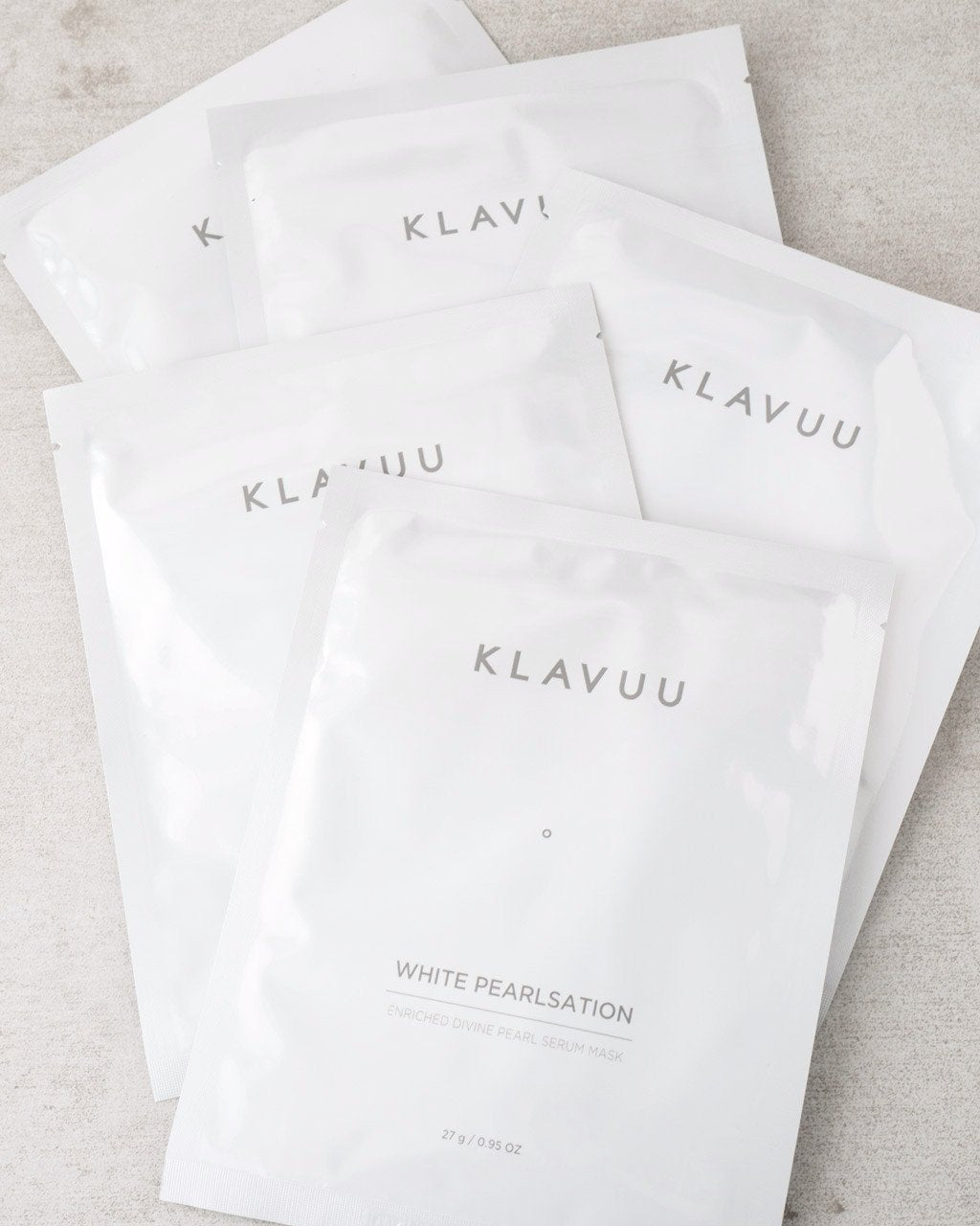 KLAVUU WHITE Pearlsation Pearl Serum Mask 5 Pack | Real Beauty Outlet