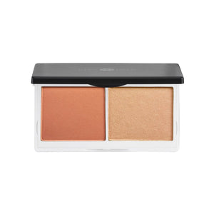 Lily Lolo Cheek Duo Coralista (matte coral / radiant peach) | Real Beauty Outlet