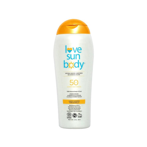 Love Sun Body Mineral Sunscreen SPF 50 Lightly Scented 6.76 fl oz | Real Beauty Outlet