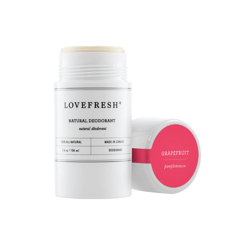 Lovefresh Grapefruit Deodorant 0.5 oz | Real Beauty Outlet