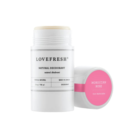 Lovefresh Moroccan Rose Deodorant 3.6 oz | Real Beauty Outlet
