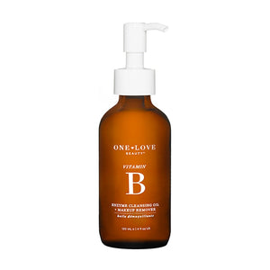 One Love Organics Vitamin B Enzyme Cleansing Oil + Makeup Remover 4 oz / 120 ml | Real Beauty Outlet