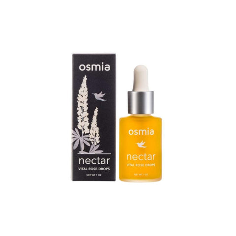 Osmia Organics Nectar Vital Rose Drops 1 oz | Real Beauty Outlet