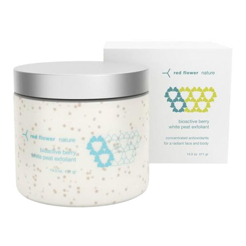 Red Flower Nature: Bioactive Berry White Peat Exfoliant 14.5 oz | Real Beauty Outlet