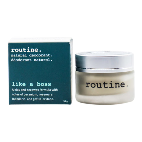 Routine Cream Deodorant Like a Boss | Real Beauty Outlet