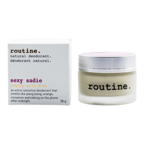 Routine Cream Deodorant (Baking Soda Free) The Curator | Real Beauty Outlet