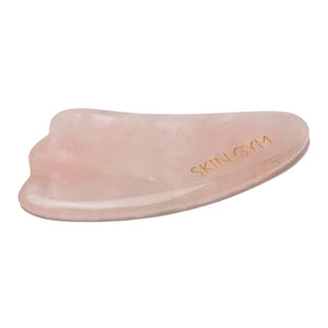 Skin Gym Rose Quartz Gua Sha One Size | Real Beauty Outlet
