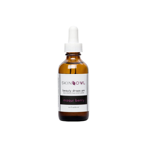 SkinOwl Maqui Berry Beauty Drops PM 2 oz | Real Beauty Outlet
