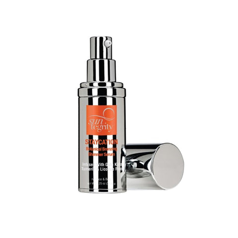 Suntegrity Staycation- Botanical Bronzing Shimmer Serum 1.25 oz | Real Beauty Outlet