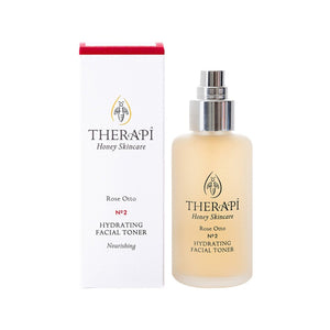 Therapi Honey Skincare Rose Otto Hydrating Facial Toner 3.4 oz | Real Beauty Outlet