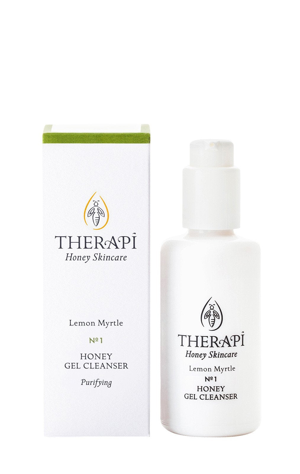 Therapi Honey Skincare Lemon Myrtle Honey Gel Cleanser 3.4 oz | Real Beauty Outlet