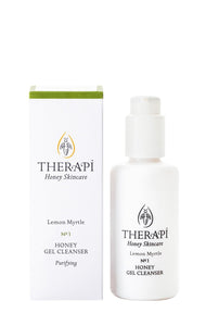 Therapi Honey Skincare Lemon Myrtle Honey Gel Cleanser 3.4 oz | Real Beauty Outlet