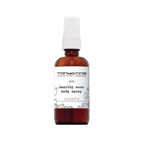 Tony & Tina Healthy Aura Spray: Rose 4 oz | Real Beauty Outlet