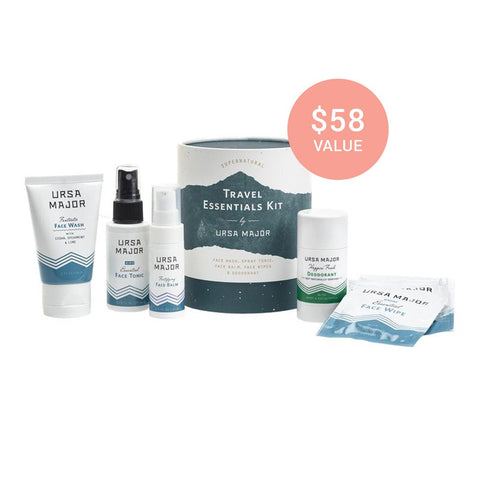 Ursa Major Travel Essentials Kit 5 Piece Set | Real Beauty Outlet