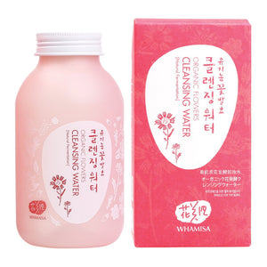Whamisa Organic Flowers Cleansing Water 9.6 oz | Real Beauty Outlet
