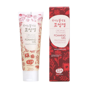 Whamisa Organic Flowers Foaming Gel 4.6 oz | Real Beauty Outlet