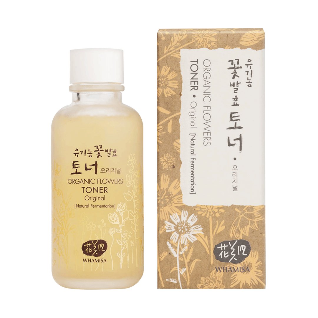 Whamisa Organic Flowers Original Toner 4 oz | Real Beauty Outlet