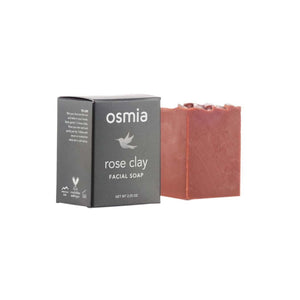 Osmia Organics Rose Clay Facial Soap 2.25 oz | Real Beauty Outlet